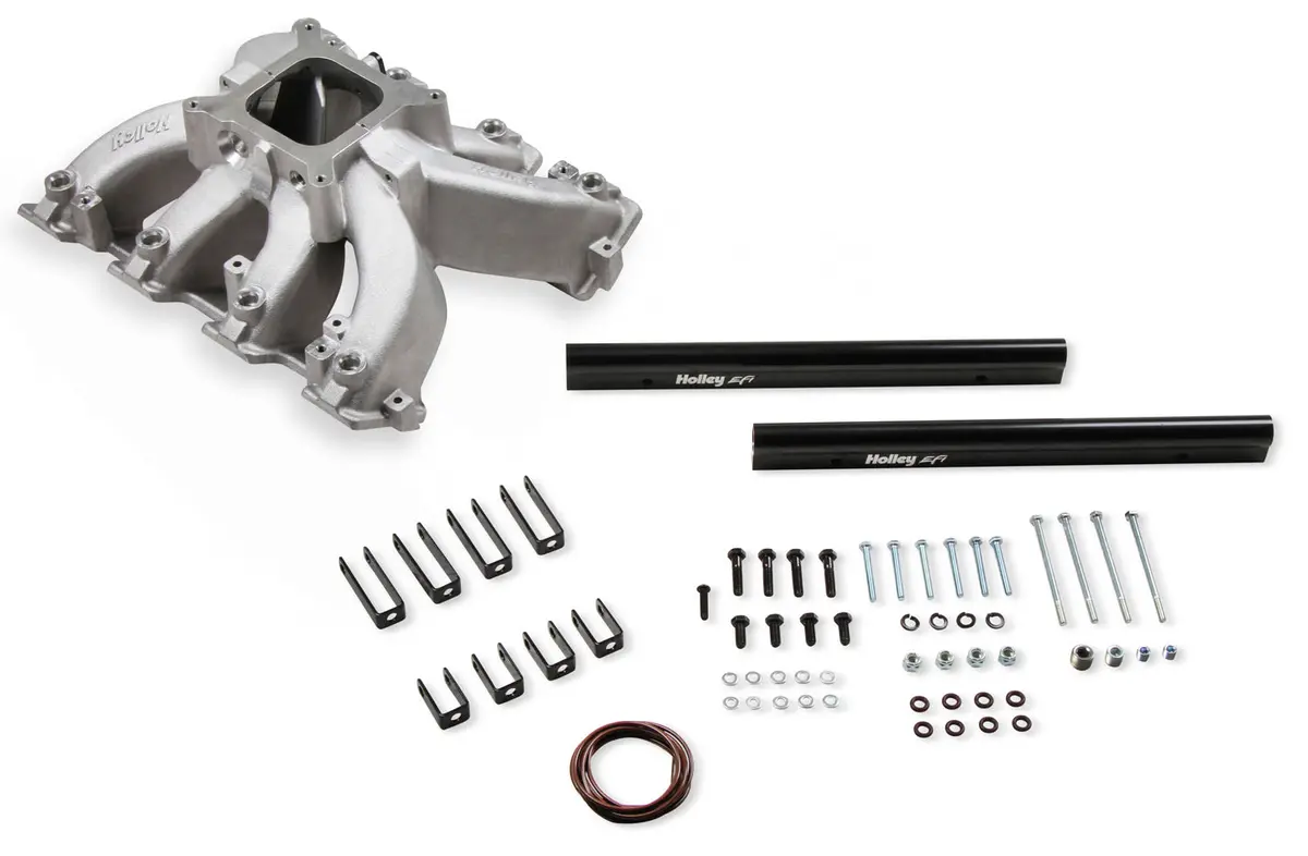 Holley 300-290 Single Plane Efi Split-Design Race Intake Manifold- Gm Ls3/L92 1