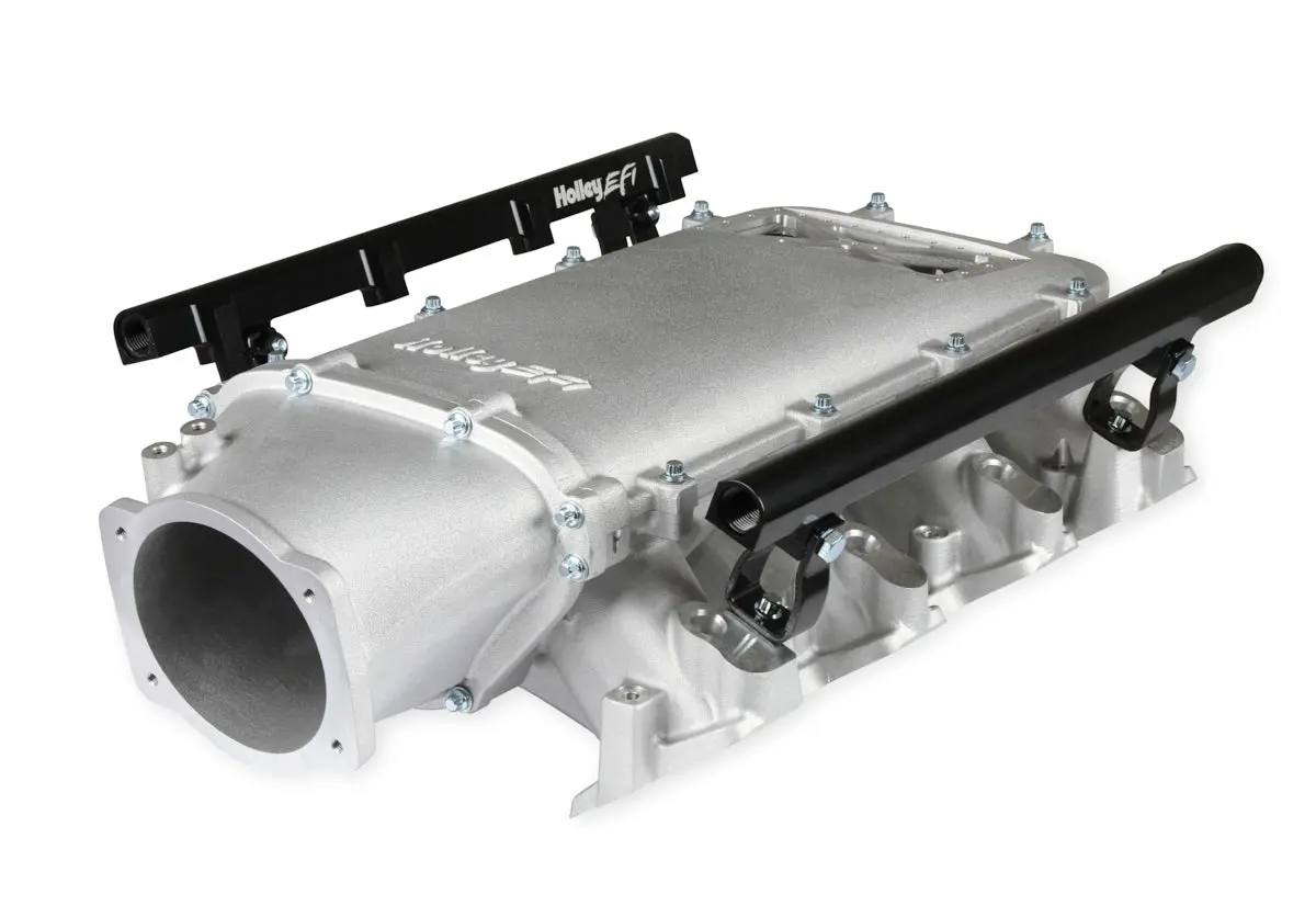 Holley 300-621 Modular Ultra Lo-Ram Efi Intake Manifold For Gm Gen Iii Iv Ls1/2/6 1