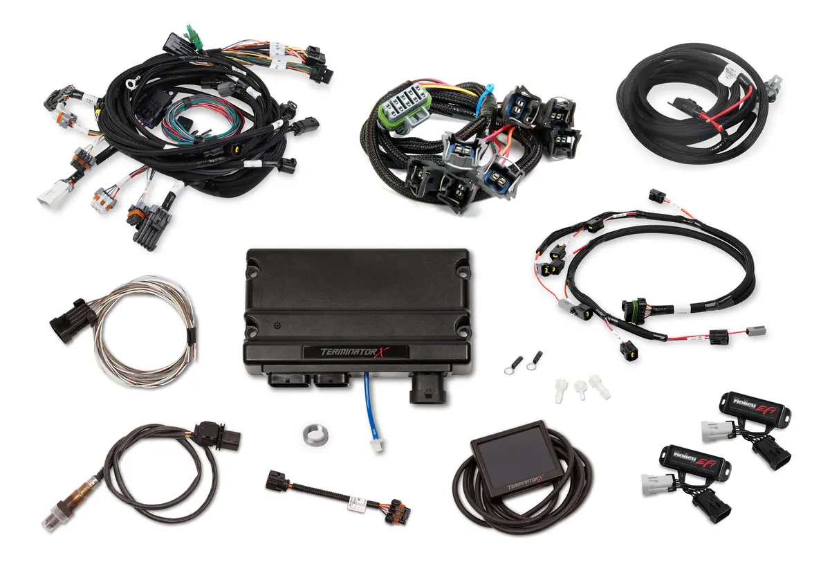 Holley 550-1216 Efi Terminator-X Kit Ford 2V Mod Motor 1