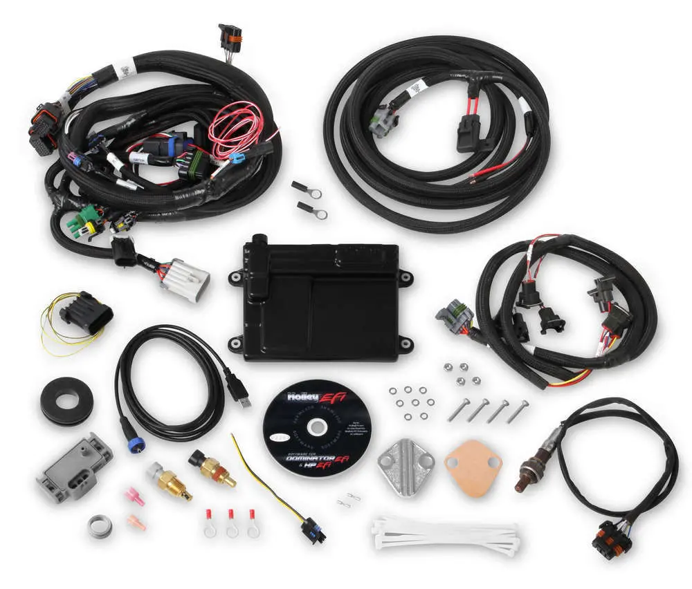 Holley 550-606N Hp Ecu & Harness - Ford Mpfi  Ntk 1