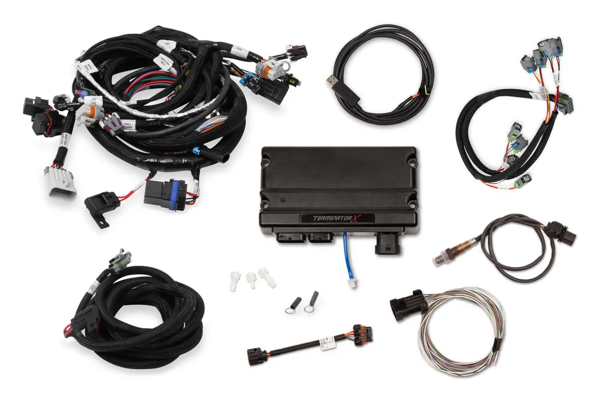 Holley 550-909T Terminator X Mpfi Kit Gm Ls1 W/Ev6 Inj Harness 1