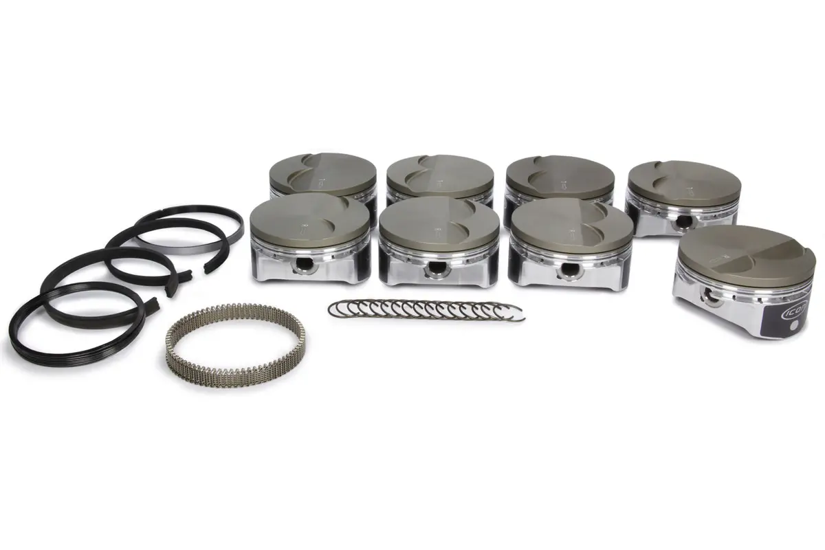 Icon Pistons Ic531cakts.005 Ls 6.0L/6.2L Ft Forged Piston/Ring Set 4.005 In Bore 1