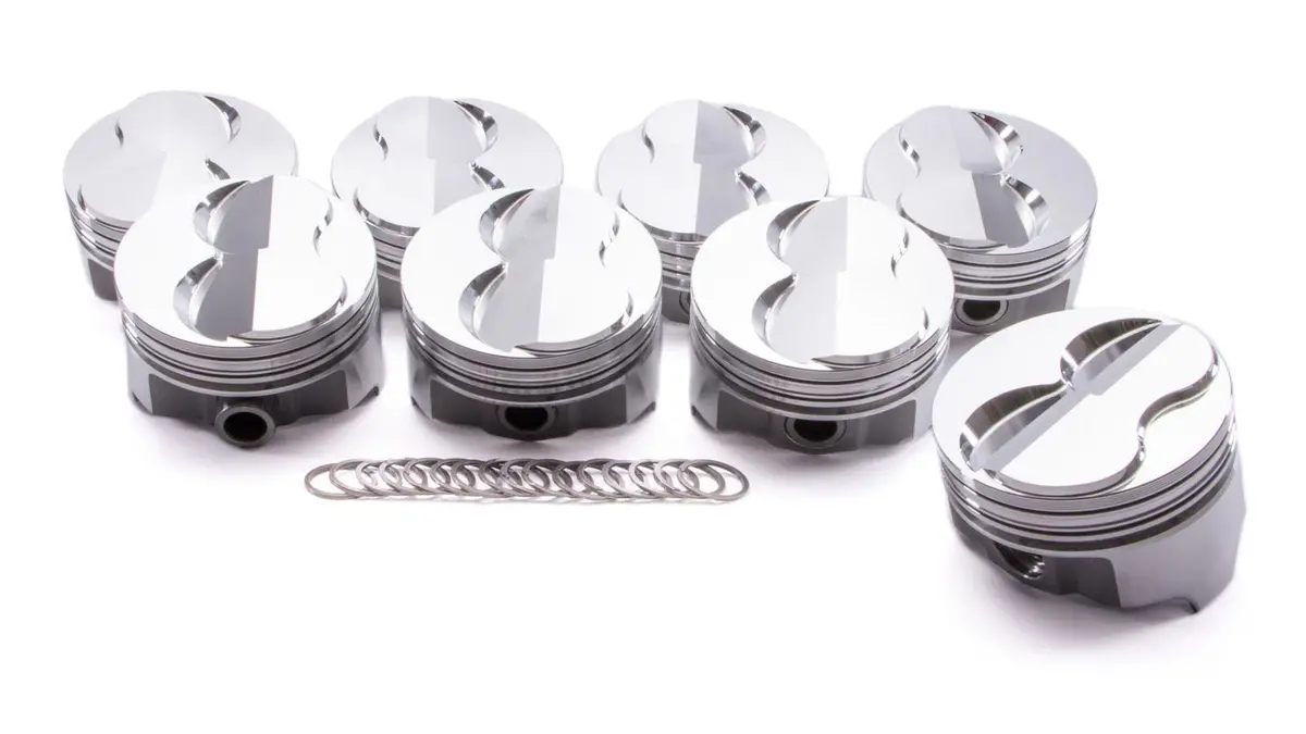 Icon Pistons Forged Domed Piston Set Ic777.030 - 4.280 Inch Bore +18Cc 1