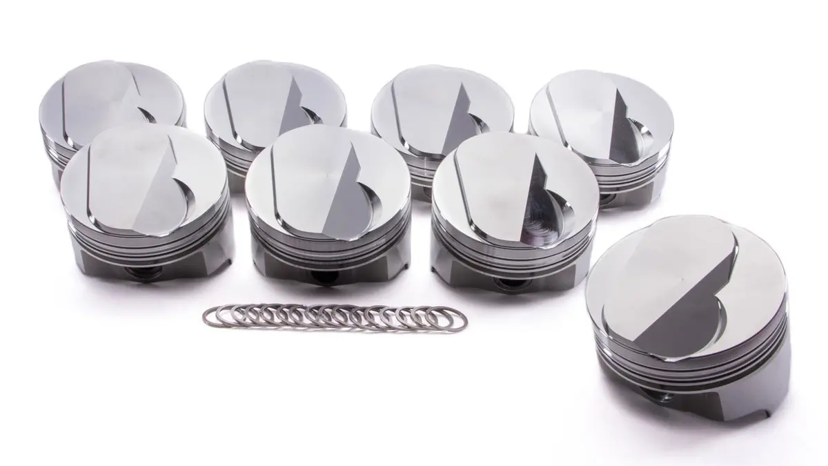 Icon Pistons Forged Domed Piston Set 4.280 Bore +18Cc - Part Ic779.030 1