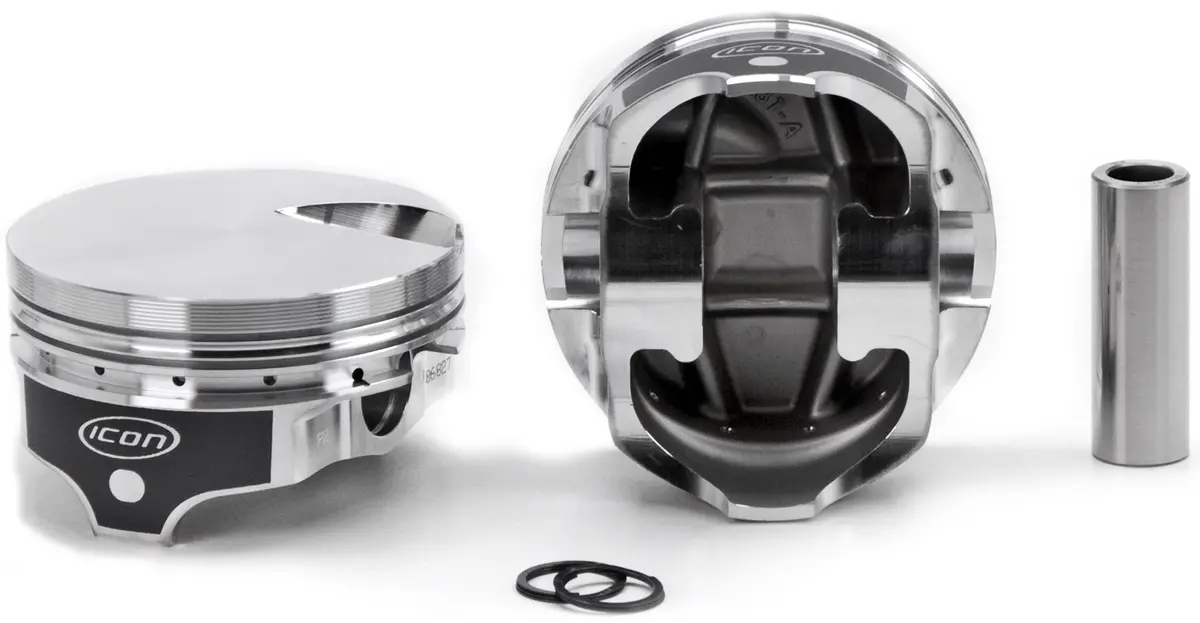Icon Pistons Ft Forged Piston Set 4.310 Bore -3.0Cc (Part No: Ic785.060) 1