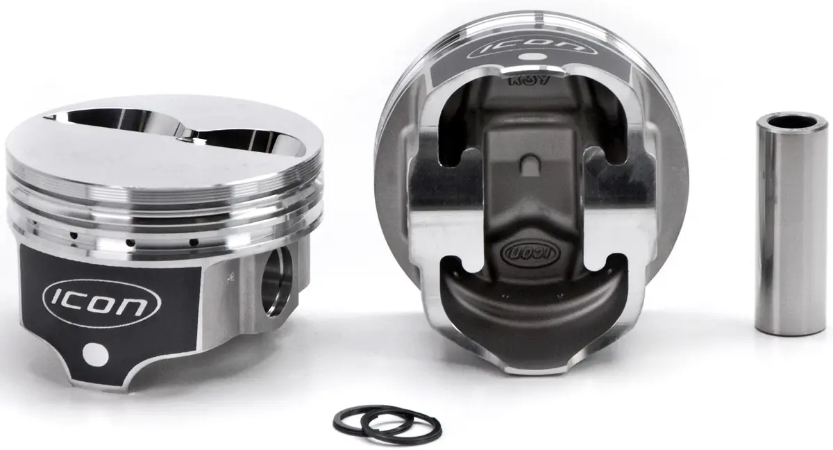 Icon Pistons Forged F/T Piston Set 4.060 Bore -4.9Cc (Part Number: Ic792.060) 1