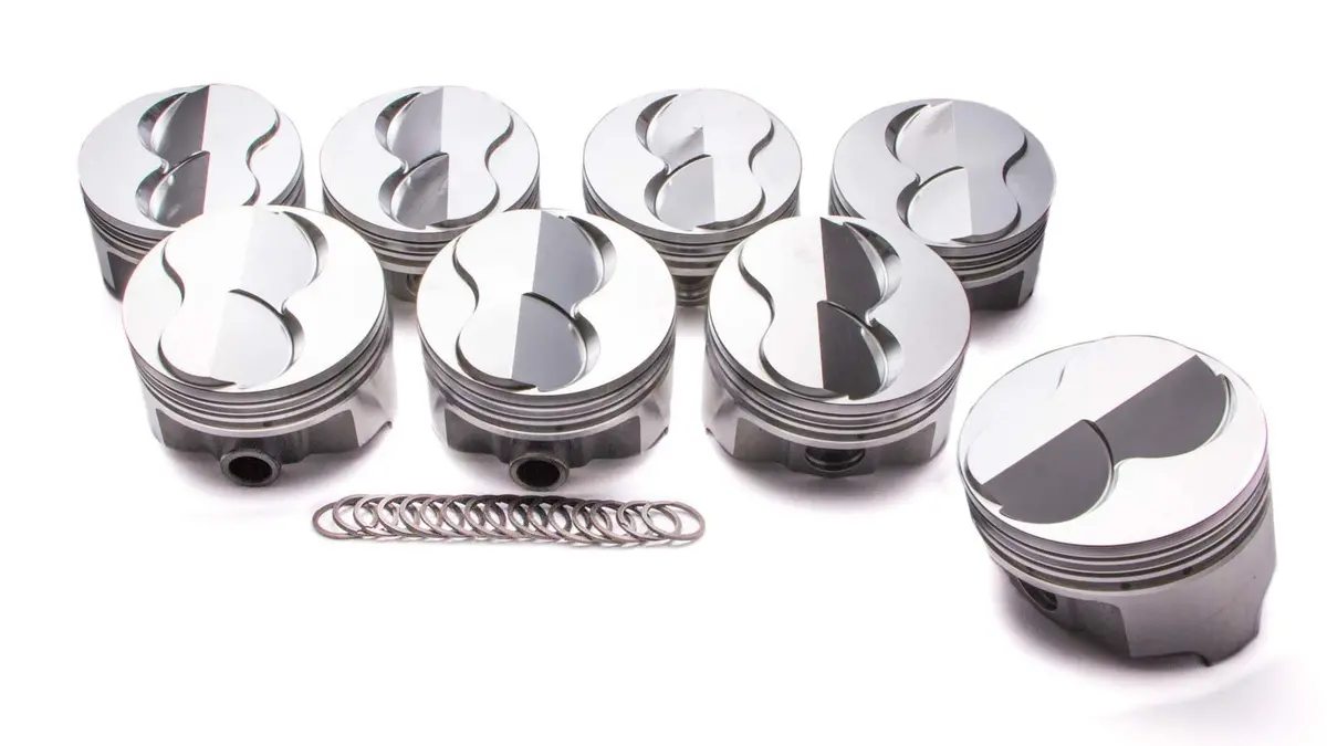 Icon Pistons Forged Domed Piston Set Ic793.040 * 4.040 Bore +6.26Cc For Small Block Chevy 1