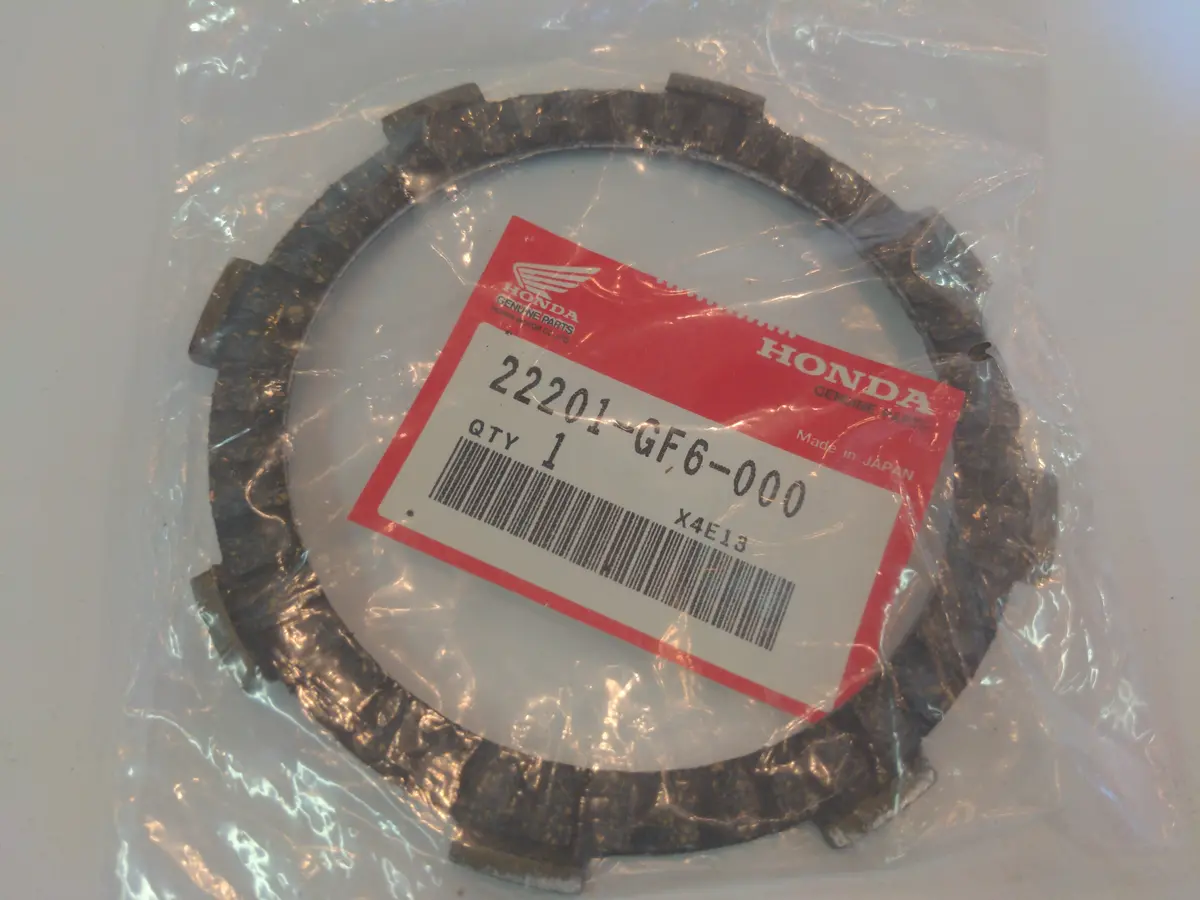 Honda 22201-Gf6-000 Friction Plate - Genuine Oem 1