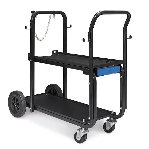 Millerâˆšã‡Â¬Ã† Heavy-Duty Welder Cart & Cylinder Rack 1