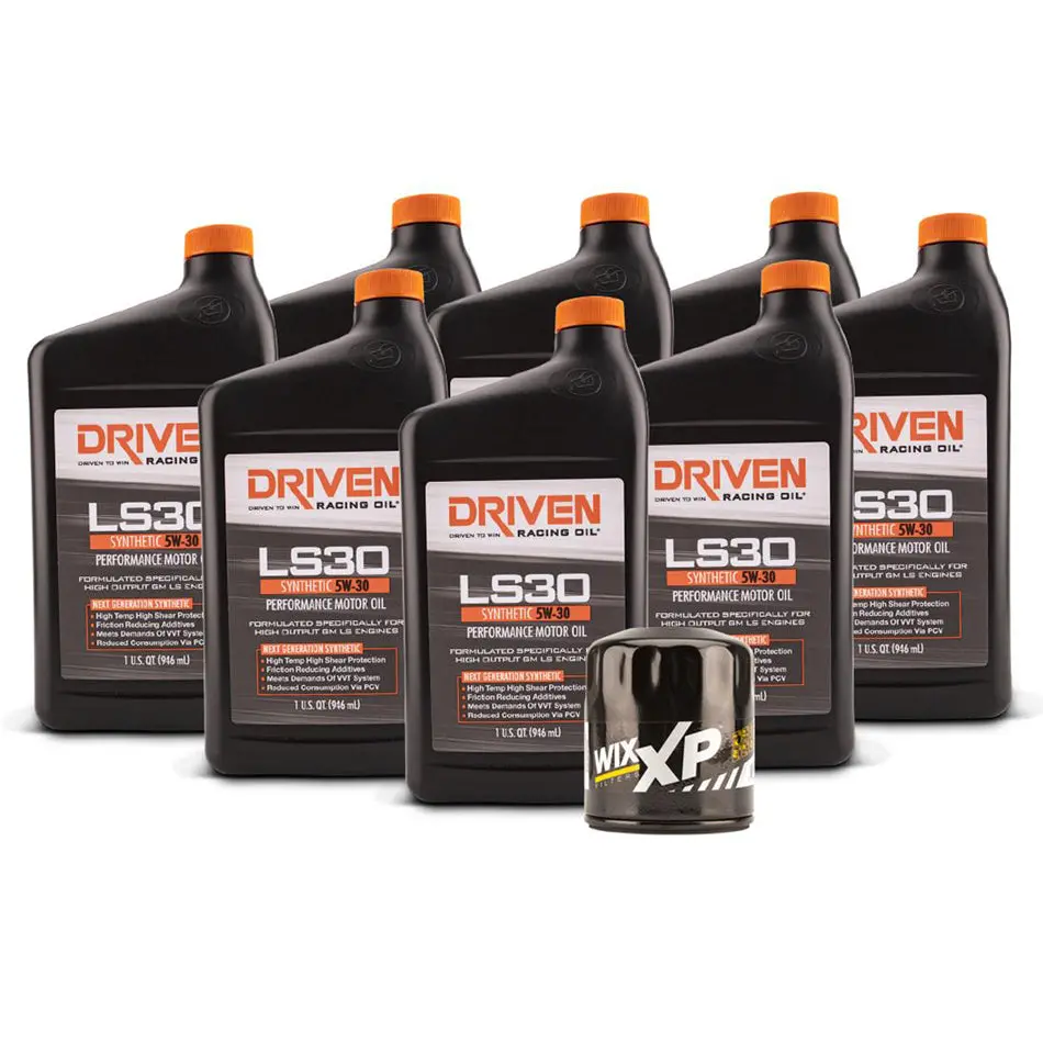 Driven 20834K Ls30 Oil Change Kit For Gen Iv Gm L77, L99, Ls3, Ls7 & Lsa Engines (2007-Present) W/ 8 Qt Capacity 1