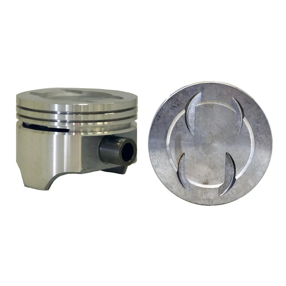 Enginetech P1502(8) Dish Pistons Set For 1963-1976 Ford Sbf 289 302 V8 1
