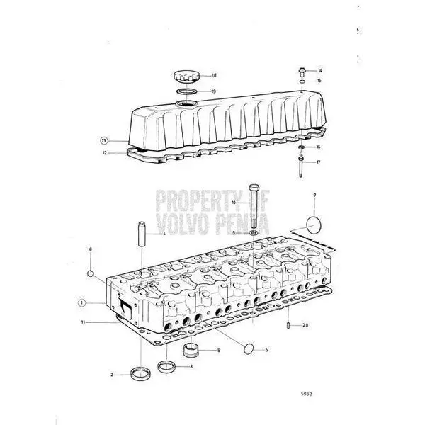 Gasket,  1542287 1
