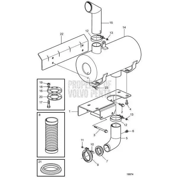 Exhaust Pipe Clampv2 1