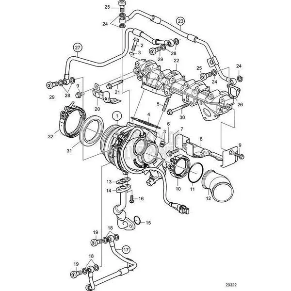 Gasket,  21615788 1