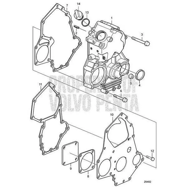 Timing Gear Casing V2 1