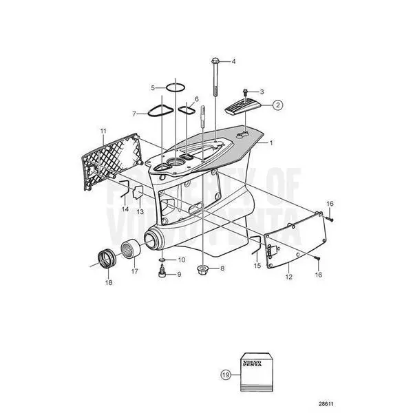 Gasket,  22430456 1