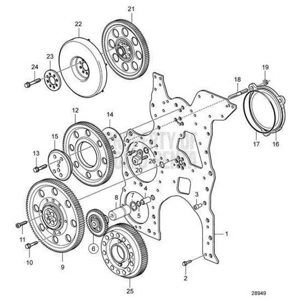 Timing Gear Plate V2 1