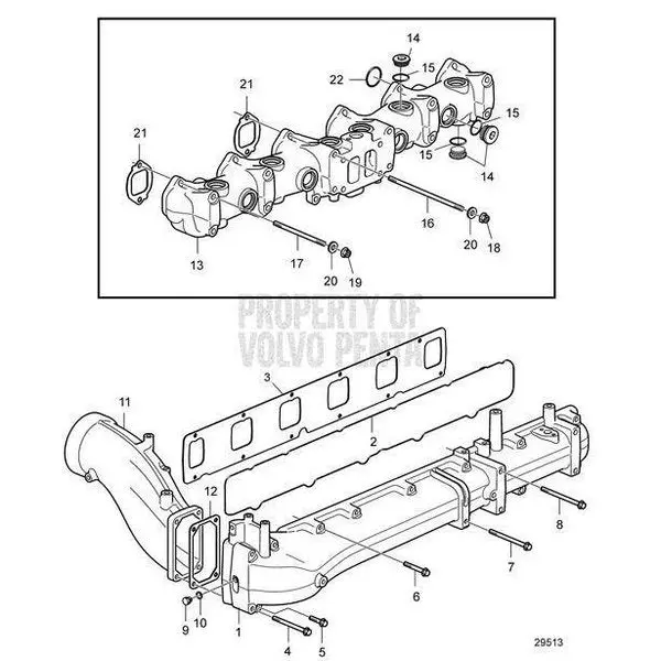 Gasket,  22948453 1