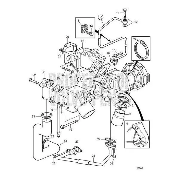 Exhaust Pipe Elbow 1