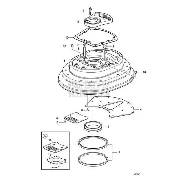 Anode Kit Ips Drive Lower Gear 1