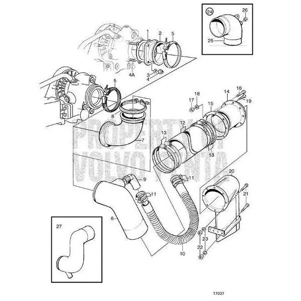 Exhaust Pipe Elbow 1