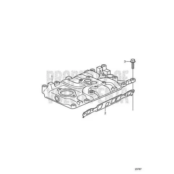 Intake Manifold  2Barrel 1