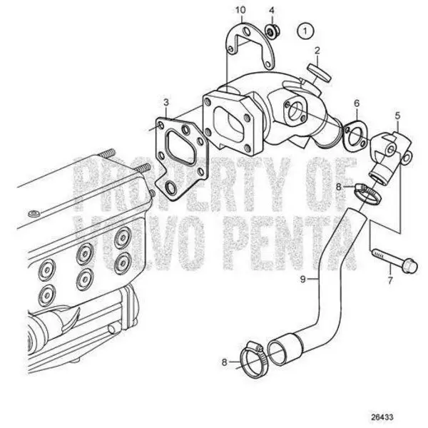 Gasket,  888596 1
