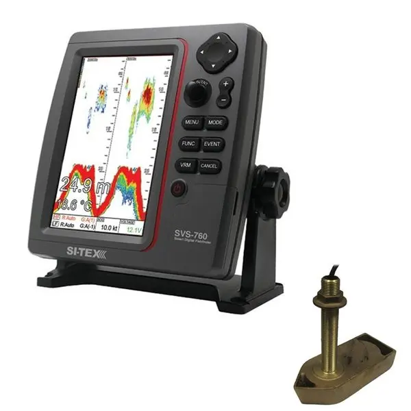 Svs760 Fish Finder Kit W Bronze Thruhull W Temp 1