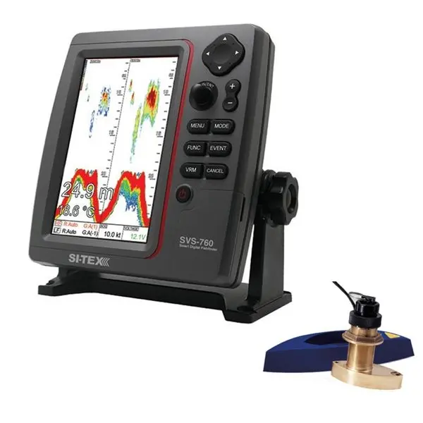 Svs760 Fish Finder Kit W Bronze Thruhull W Spd 1
