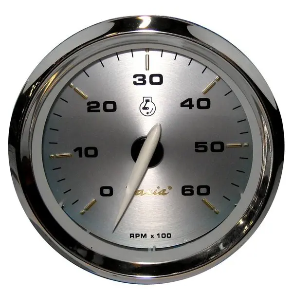 Kronos 4 Tachometer 6000 Rpm Gas Inboard  Io 1