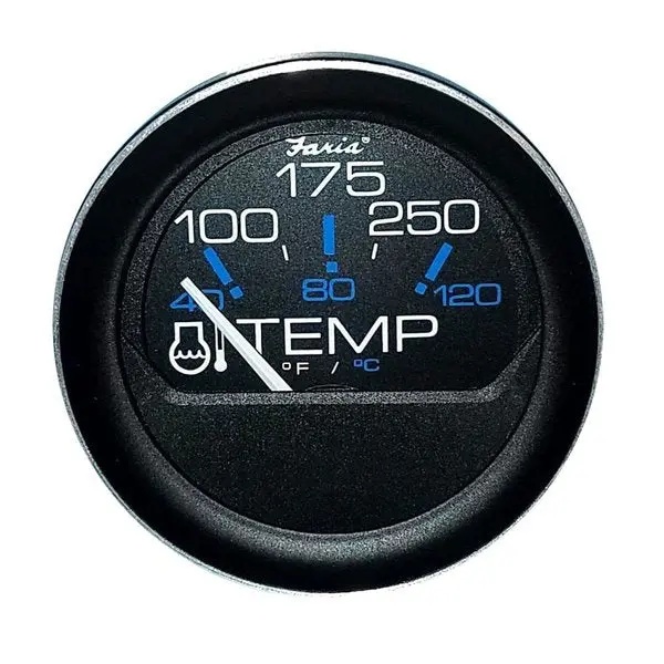 Coral 2 Water Temp Gauge 100  250 F 1