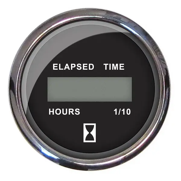 Chesapeake Black 2 Hourmeter  Digital 1