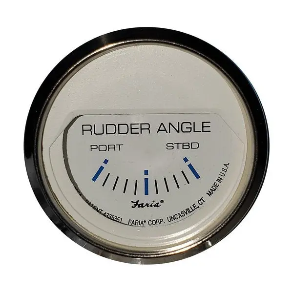 Chesapeake White Ss 2 Rudder Angle Indicator 1