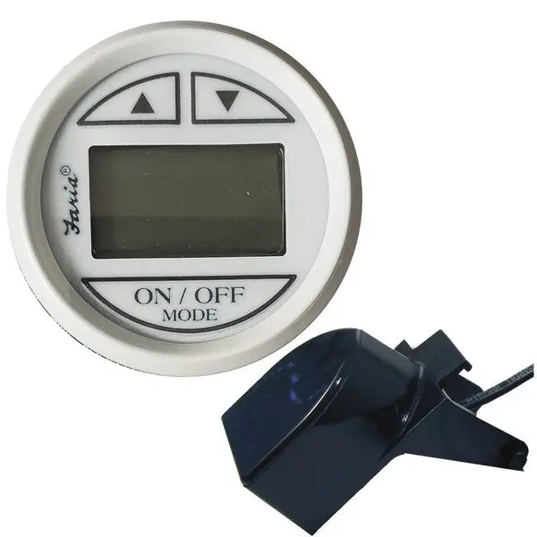 Dress White 2 Depth Sounder Wtransom Transducer 1