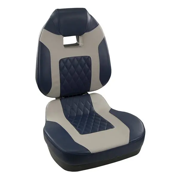 Fish Pro Ii High Back Folding Seat Bluegray 1