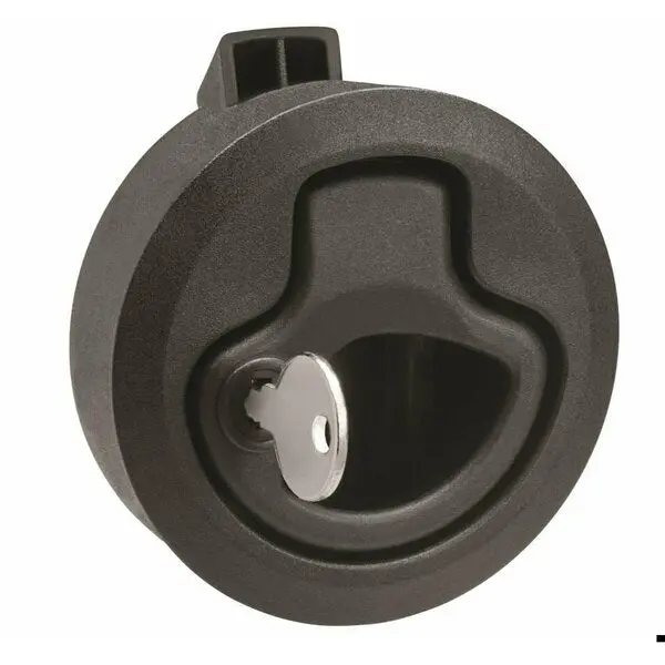 Dock Hardware And Fasteners Locking Latch; Black; Nylon; Single 1