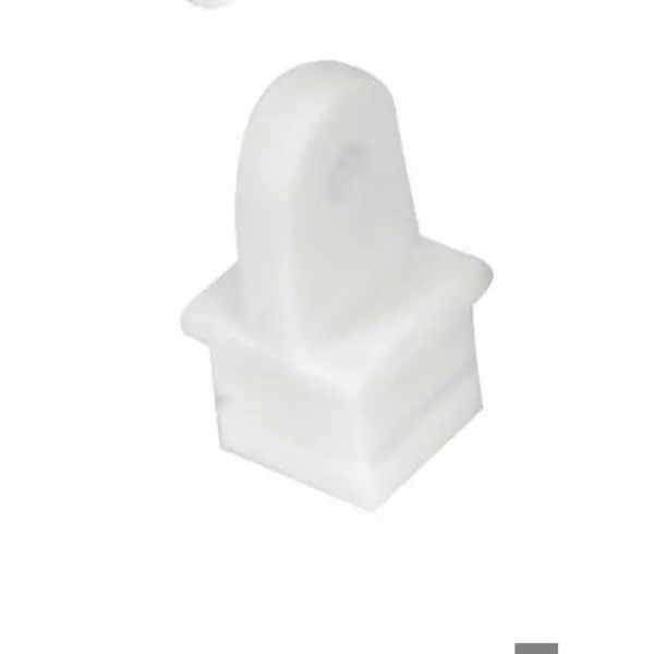 Dock Hardware And Fasteners 1 Inch Square; White; Nylon 1