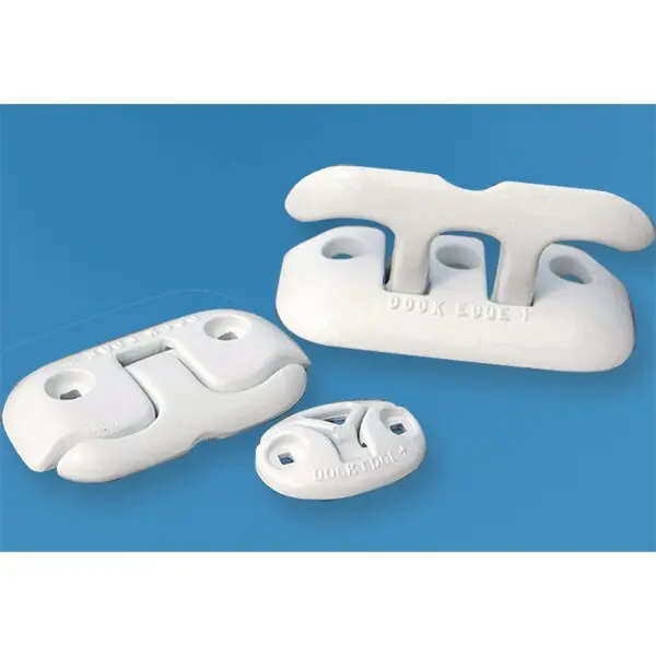 Flip-Up 6" Dock Cleat,  White 1
