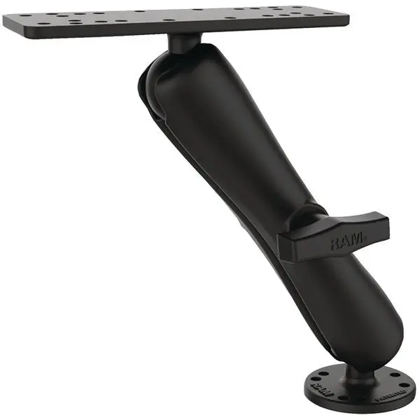 Ram 1.5" Ball Mount W/Long Double Socket Arms 1