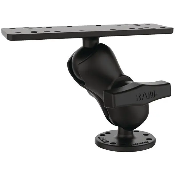 Ram 1.5" Ball Mount W/Short Double Socket Arms 1