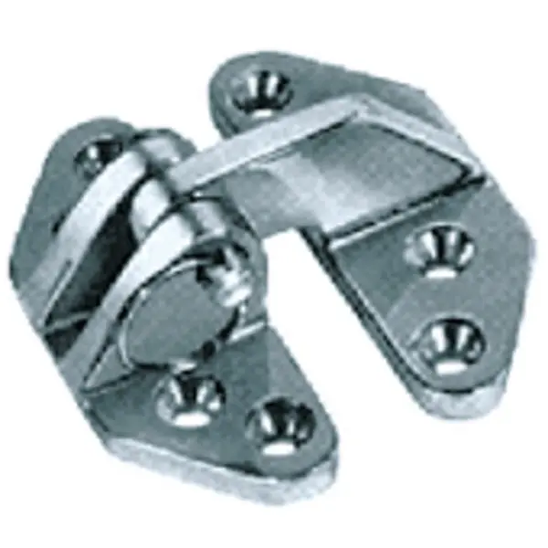 Attwood Hatch Hinge Stainless Steel; Open Size 3-1/2" X 1-3/8" 1