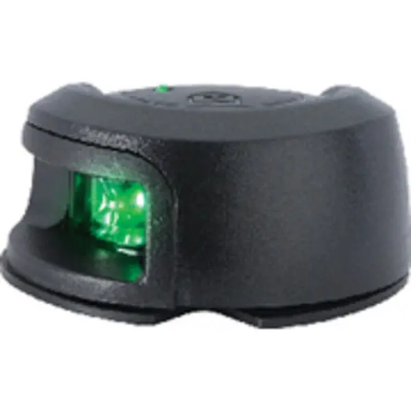 Lightarmor Led Deck Mount Side Light; Black; Starboard Side 1