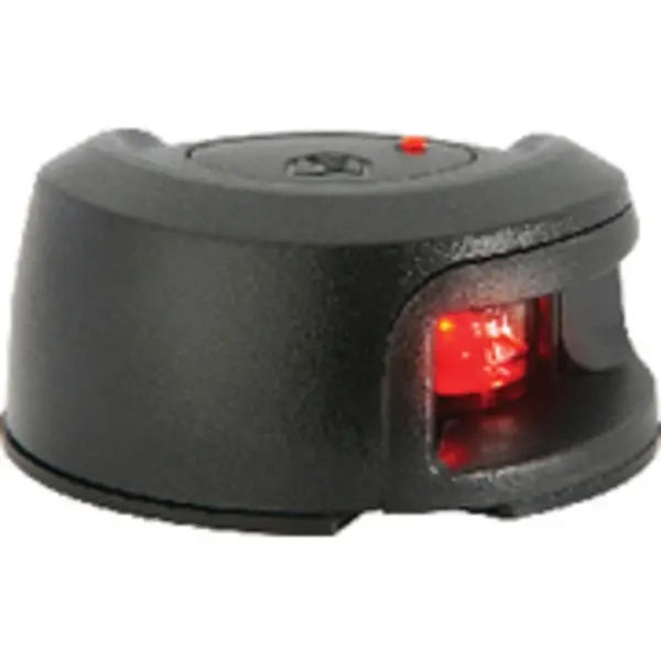 Attwood Lightarmor Led Deck Mount Side Light; Black; Port Side 1
