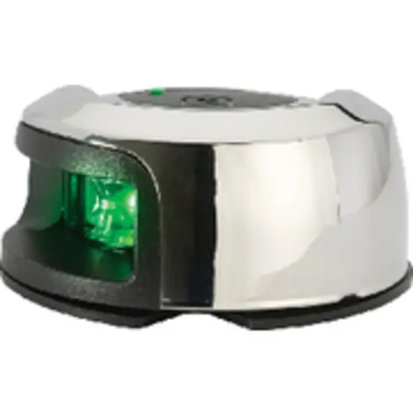 Lightarmor Led Deck Mount Side Light; Stainless; Starboard Side 1