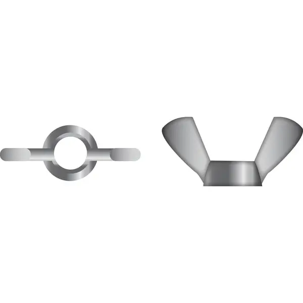 Wing Nuts,  5/8" Id 1