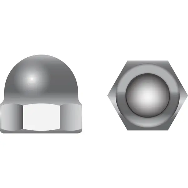 Acorn Cap Nut 1/2"-13 1