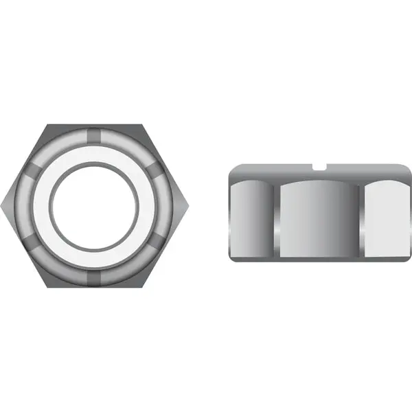Nylon Insert Locknut - Stainless 5/8-11 1