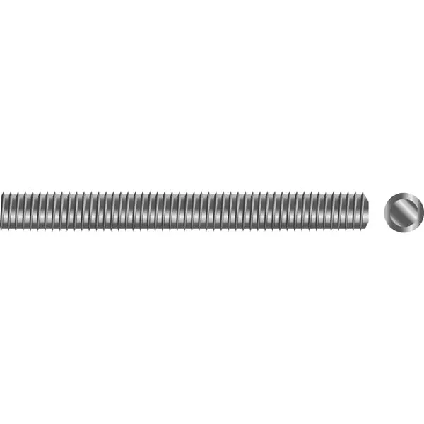 5/8"-11 X 3' Threaded Rod - Stainless 1