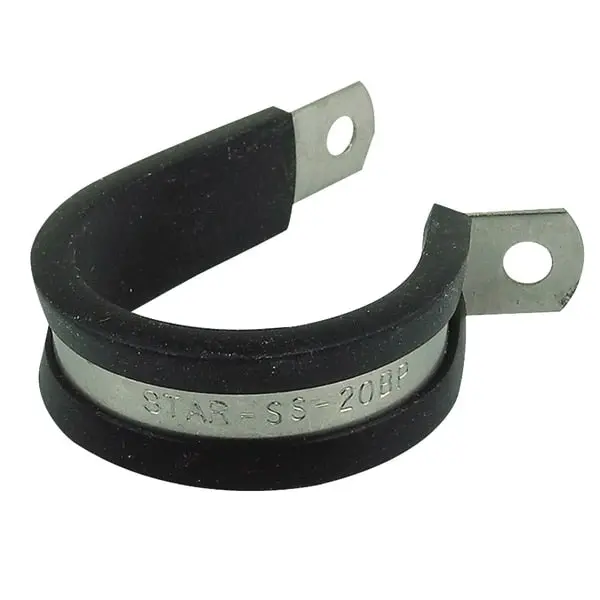 Stainless Steel Cushion Clamp1-1/4",  10 Pack 1