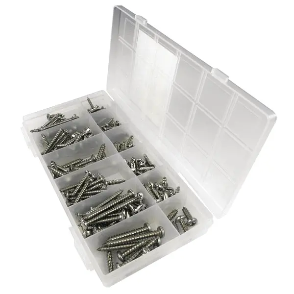 Stainless Steel Tapping Screw Kit - 216 Piece 1